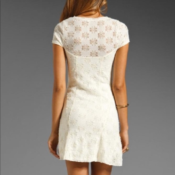 Free People daisy godet ivory size small petite - Picture 5 of 8